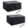 Gartenmöbelbezug 2-teiliges Set Rattan 6 Personen 10 Ösen von vidaXL, Abdeckungen für Gartenmöbel - Ref: Foro24-279123, Preis...