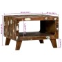 Mesa de Café Multicolor 50 x 50 x 35 cm madera maciza reciclada