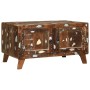 Mesa de Café Multicolor 80 x 54 x 45 cm madera maciza reciclada