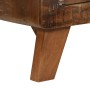 Mesa de Café Multicolor 80 x 54 x 45 cm madera maciza reciclada