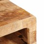 Mesas auxiliares 40 x 32 x 46 cm madera maciza de mango