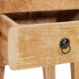 Mesas auxiliares Marrón 40 x 32 x 46 cm madera maciza de mango