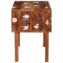Mesas auxiliares con cajón Multicolor madera maciza reciclada