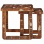 Mesas auxiliares Multicolor madera maciza reciclada