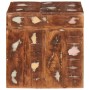 Mesas Nido 3 pcs madera maciza reciclada