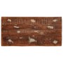 Mesas Nido 3 pcs madera maciza reciclada