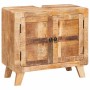 Gabinete de Baño Madera de mango maciza y madera contrachapada