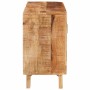 Gabinete de Baño Madera de mango maciza y madera contrachapada