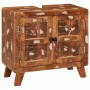 Gabinete de Baño Madera maciza recuperada & Madera elaborada
