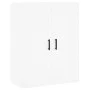 Aparador alto madera contrachapada blanco 69,5x34x180 cm de vidaXL, Aparadores - Ref: Foro24-3199945, Precio: 171,82 €, Descu...