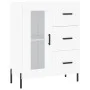 Aparador alto madera contrachapada blanco 69,5x34x180 cm de vidaXL, Aparadores - Ref: Foro24-3199945, Precio: 171,82 €, Descu...