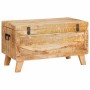 Caja de Almacenamiento 70 x 35 x 40 cm madera maciza de mango