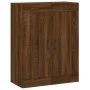 Hohes Sideboard aus braunem Eichensperrholz, 69,5 x 34 x 180 cm von vidaXL, Sideboards - Ref: Foro24-3199952, Preis: 177,56 €...