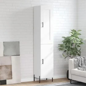 Tall white plywood sideboard 34.5x34x180 cm by vidaXL, Sideboards - Ref: Foro24-3200137, Price: 111,90 €, Discount: %