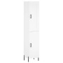 Hohes Sideboard aus weißem Sperrholz, 34,5 x 34 x 180 cm von vidaXL, Sideboards - Ref: Foro24-3200137, Preis: 114,91 €, Rabat...