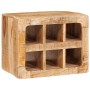Estante de Vino Marrón 44 x 30 x 35 cm madera maciza de mango