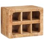 Estante de Vino Marrón 44 x 30 x 35 cm madera maciza de mango