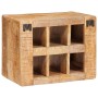 Estante de Vino Marrón 44 x 30 x 35 cm madera maciza de mango