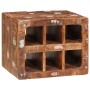 Estante de Vino Marrón 44 x 30 x 35 cm Madera recuperada sólida