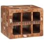 Estante de Vino Marrón 44 x 30 x 35 cm Madera recuperada sólida