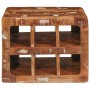 Estante de Vino Marrón 44 x 30 x 35 cm Madera recuperada sólida