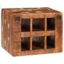 Estante de Vino Marrón 44 x 30 x 35 cm Madera recuperada sólida