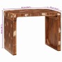 Mesa Auxiliar 60 x 35 x 45 cm madera maciza reciclada