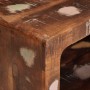 Mesas de noche 45 x 30 x 24 cm madera maciza reciclada