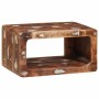 Mesas de noche 45 x 30 x 24 cm madera maciza reciclada