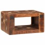 Mesas de noche 45 x 30 x 24 cm madera maciza reciclada