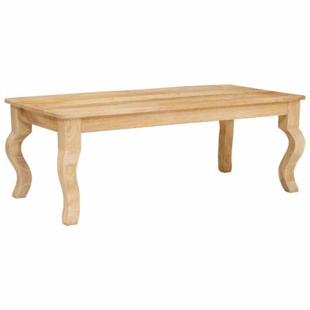 Mesa de Café Marrón 100 x 55 x 40 cm madera maciza de mango