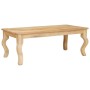 Mesa de Café Marrón 100 x 55 x 40 cm madera maciza de mango