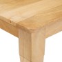 Mesa de Café Marrón 100 x 55 x 77 cm madera maciza de mango