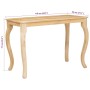 Mesa de Café Marrón 100 x 55 x 77 cm madera maciza de mango
