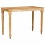 Mesa de Café Marrón 100 x 55 x 77 cm madera maciza de mango