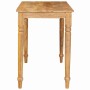 Mesa de Café Marrón 100 x 55 x 77 cm madera maciza de mango