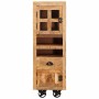 Alacena Marrón 40 x 30 x 120.5 cm madera maciza de mango