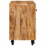 Armario auxiliar Marrón 70 x 38 x 63 cm madera maciza de mango
