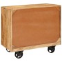 Armario auxiliar Marrón 70 x 38 x 63 cm madera maciza de mango