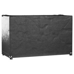 Funda para muebles de jardín 8 ojales rectangular 125x55x75 cm