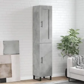 Concrete gray plywood sideboard 34.5x34x180 cm by vidaXL, Sideboards - Ref: Foro24-3200157, Price: 115,42 €, Discount: %