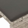 Conjunto de sofá de jardín 6 pcs Gris claro y gris oscuro