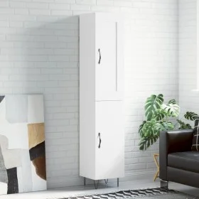 Tall white plywood sideboard 34.5x34x180 cm by vidaXL, Sideboards - Ref: Foro24-3200161, Price: 101,33 €, Discount: %