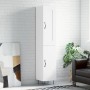 Aparador alto madera contrachapada blanco 34,5x34x180 cm de vidaXL, Aparadores - Ref: Foro24-3200161, Precio: 102,49 €, Descu...