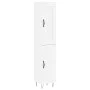 Hohes Sideboard aus weißem Sperrholz, 34,5 x 34 x 180 cm von vidaXL, Sideboards - Ref: Foro24-3200161, Preis: 101,33 €, Rabat...