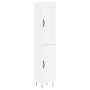 Hohes Sideboard aus weißem Sperrholz, 34,5 x 34 x 180 cm von vidaXL, Sideboards - Ref: Foro24-3200161, Preis: 102,57 €, Rabat...