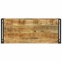 Mesa de Café 120 x 50 x 38 cm Madera maciza de mango rugosa