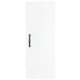 Aparador alto madera contrachapada blanco brillo 34,5x34x180 cm de vidaXL, Aparadores - Ref: Foro24-3200163, Precio: 103,95 €...