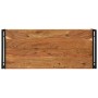 Mesa de Café Marrón 120 x 50 x 38 cm madera maciza de acacia