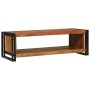 Mesa de Café Marrón 120 x 50 x 38 cm madera maciza de acacia